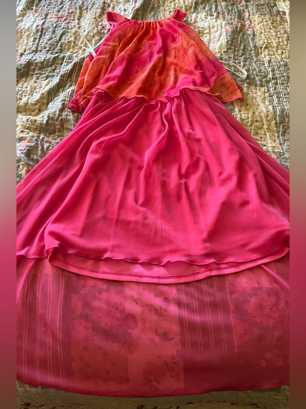 BIG SALE(5 for $20)- Pink Ombre Chiffon girl’s dress